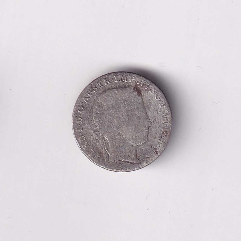 Austrian Empire 3 kreuzer 1839 silver coin - Image 2