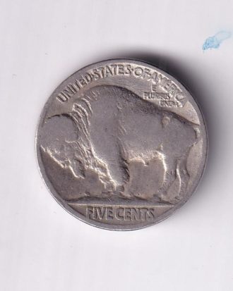 USA 5 cent Buffalo Nickel Coin 1920