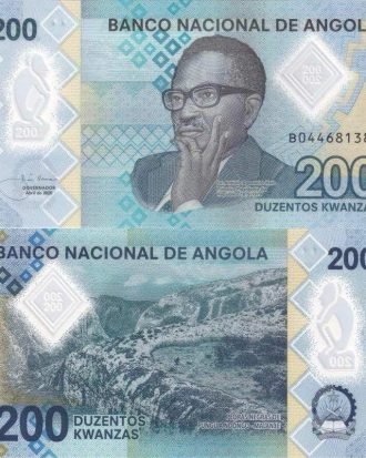 Angola 20 Kwanzas UNC Polymer Banknote