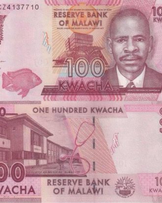 Malawi 100 Kwacha UNC Banknote