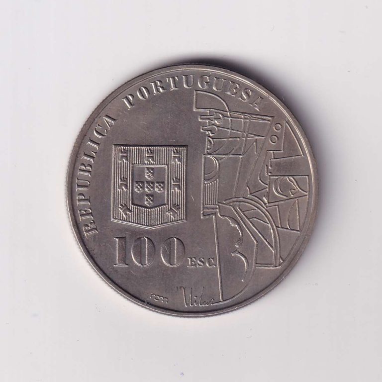 Portugal 100 Escudos (Amadeo De Souza Cardoso) Commemorative Coin - Image 2