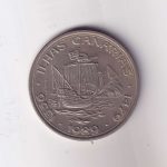 Portugal 100 Escudos (Discovery of Canary islands) Circulating Commemorative Coin