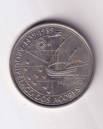 Portugal 100 Escudos (Discovery of the Azores) Commemorative Coin