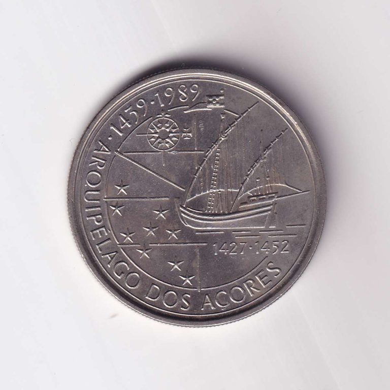 Portugal 100 Escudos (Discovery of the Azores) Commemorative Coin