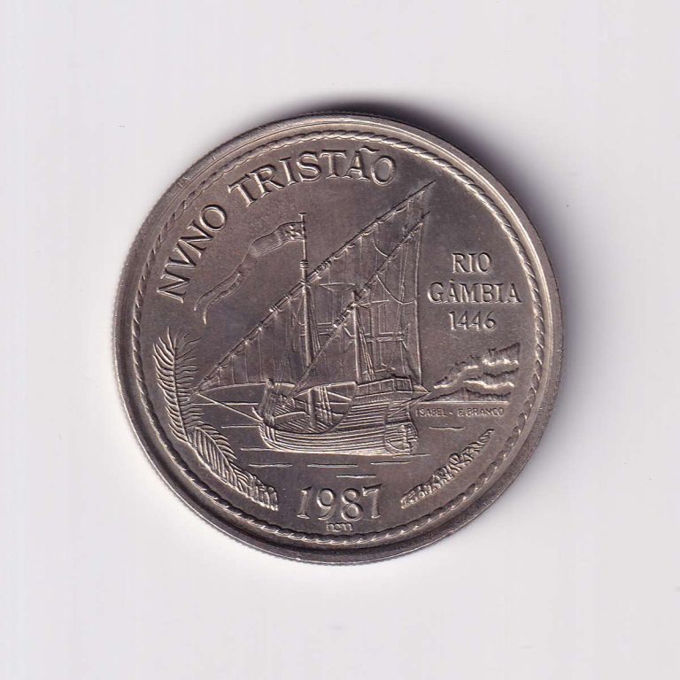 Portugal 100 Escudos (Explorer Nuno Tristão) Commemorative Coin