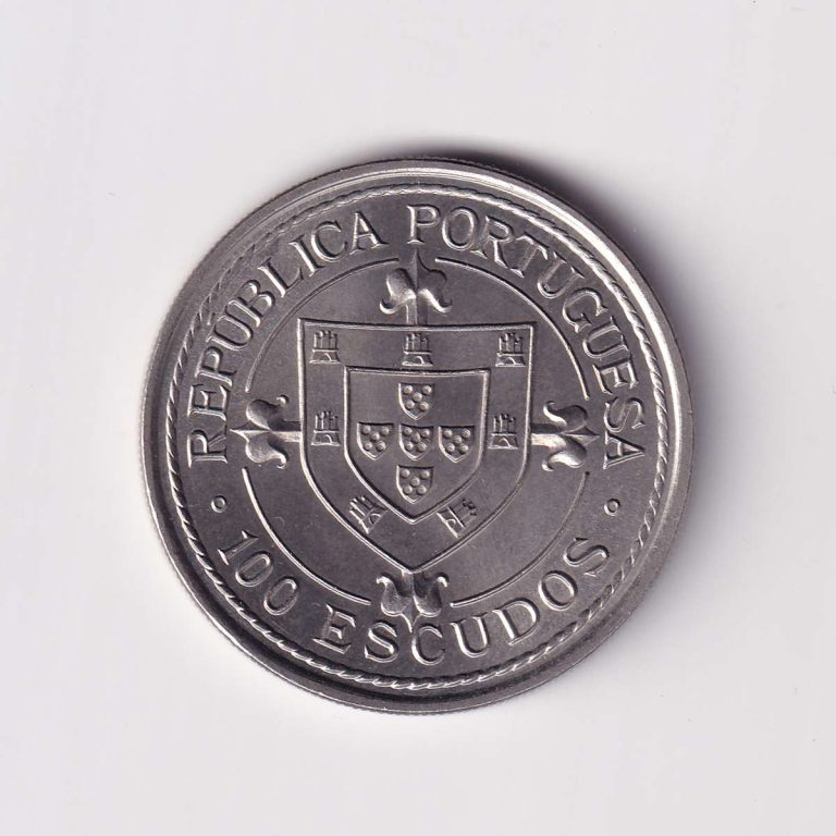 Portugal 100 Escudos (Explorer Nuno Tristão) Commemorative Coin - Image 2
