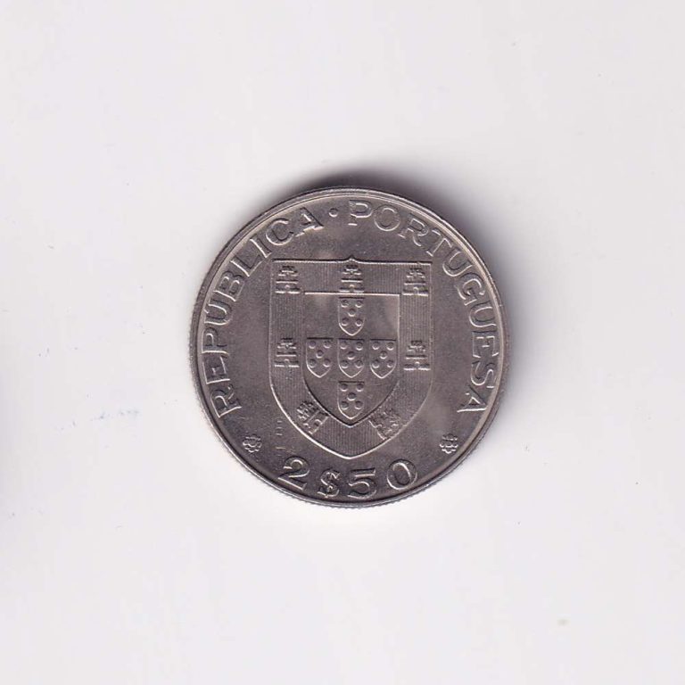 Portugal 2.50 Escudos (World Roller Hockey Games) Commemorative Coin - Image 2