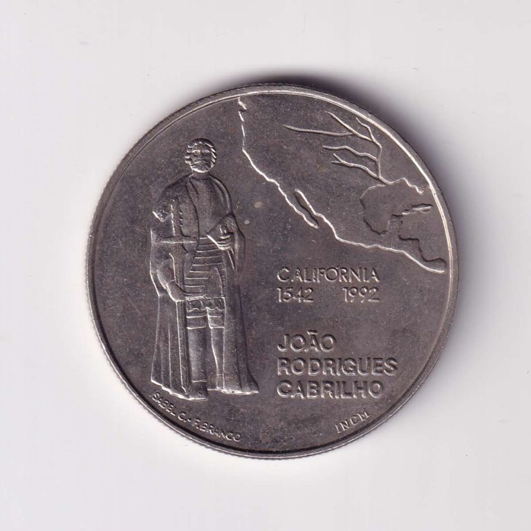 Portugal 200 Escudos (João Rodrigues Cabrilho) Commemorative Coin