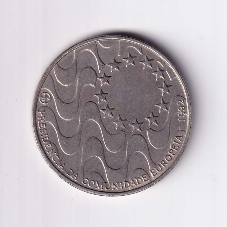 Portugal 200 Escudos (Presidency of the European Community) Commemorative Coin