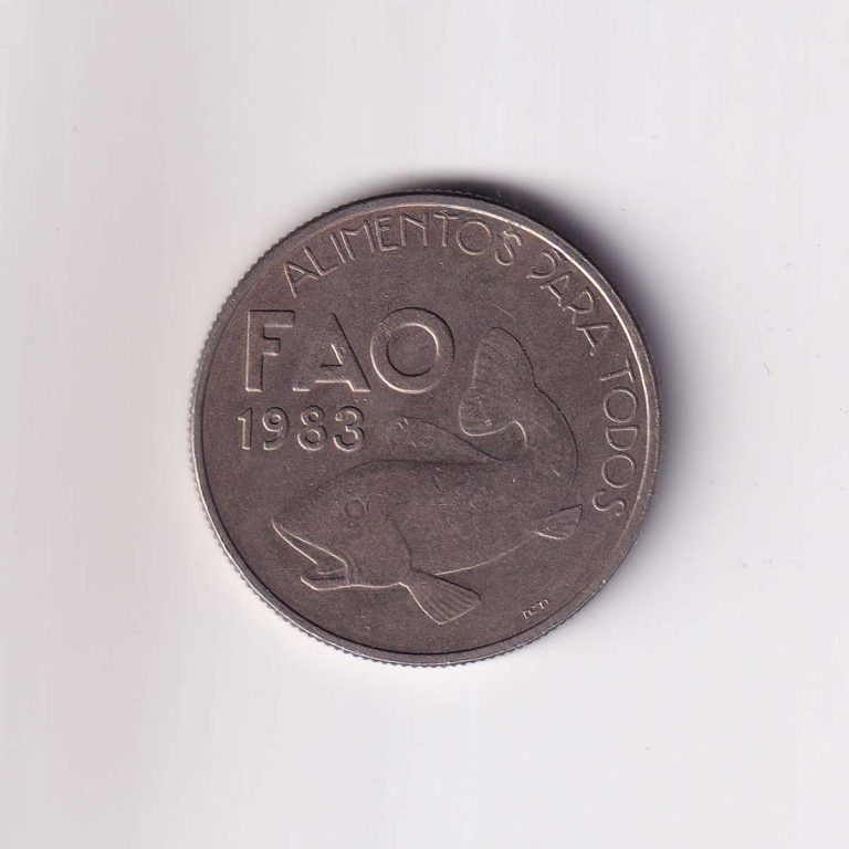 Portugal 25 Escudos (FAO) Commemorative Coin