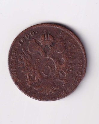 Austrian Empire 6 Kreuzers 1800