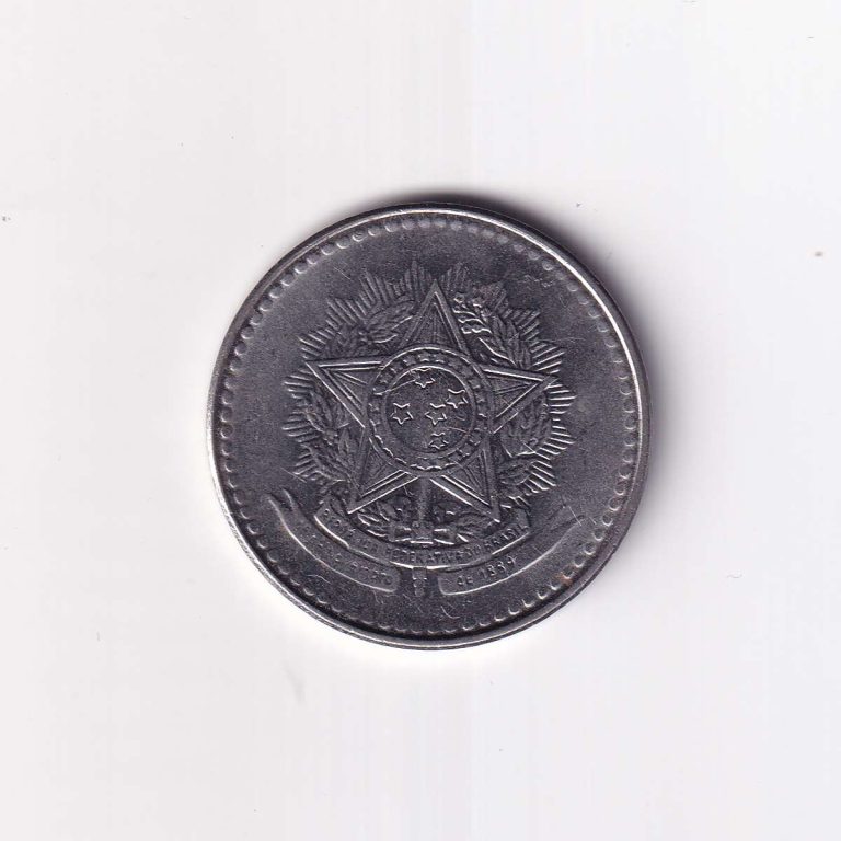 Brazil 10 Cruzados 1988
