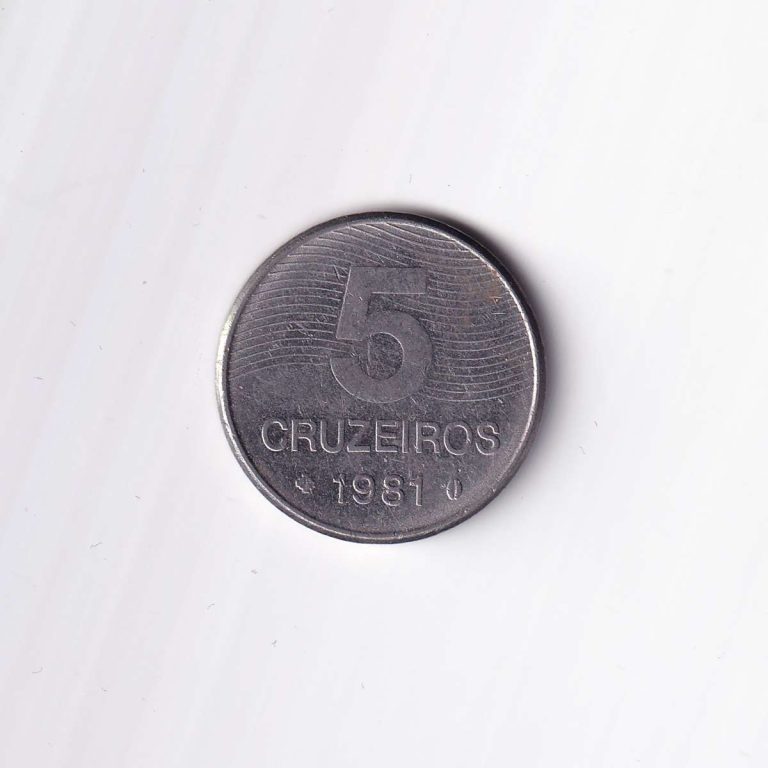 Brazil 5 Cruzeiros 1981 - Image 2