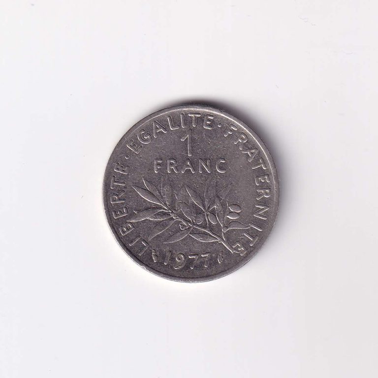 France 1 Franc 1977 - Image 2