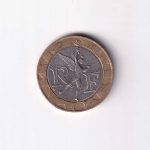 France 10 Francs 1989 Bimetallic Coin