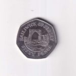 Jersey 50 Pence coin 2009