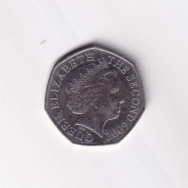 Jersey 50 Pence coin 2009 - Image 2