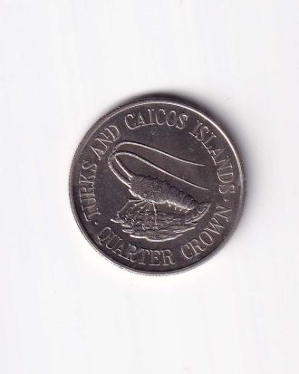 Turks and Caicos Islands 1/4 Crown 1981